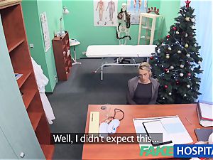 FakeHospital doctor Santa pops two times this year